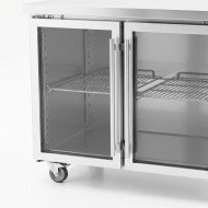 Bajo Mostrador Refrigerado 3 Puertas cristal 179x70 Ventilado Cleiton
