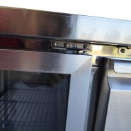 Bajo Mostrador Refrigerado 3 Puertas cristal 179x70 Ventilado Cleiton