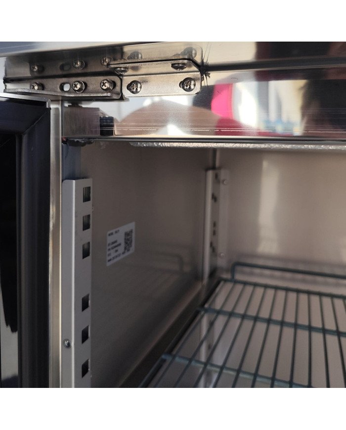 Bajo Mostrador Refrigerado 3 Puertas cristal 179x70 Ventilado Cleiton