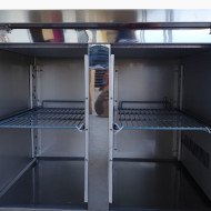 Mesa Fria de Preparacion Acero Inoxidable 3 Puertas 417 Litros 180x70 cm Clase A Ventilada Cleiton | Hosteleria