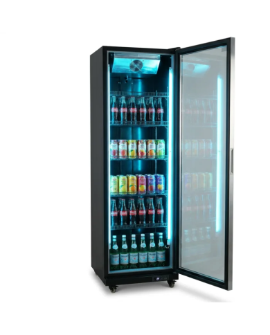 Armario Expositor Refrigerado Modelo D Luz Led - 450 Litros 1 Puerta D