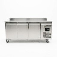 Mesa Fría De Congelación 3 Puertas 202X80 Ventilado Cleiton | Hostel