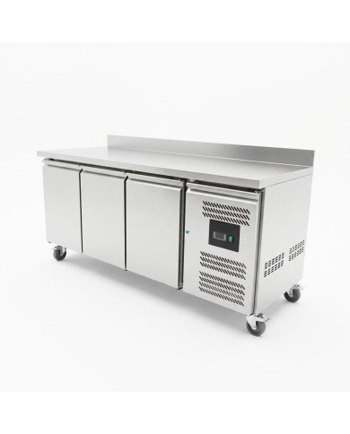 Mesa Fría De Congelación 3 Puertas 202X80 Ventilado Cleiton | Hostel