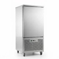 Abatidor de Temperatura 10 Bandejas Acero Inoxidable Ventilado Romux | Hostelería Profesional