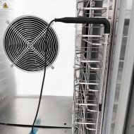 Abatidor de Temperatura 10 Bandejas Acero Inoxidable Ventilado Romux | Hostelería Profesional