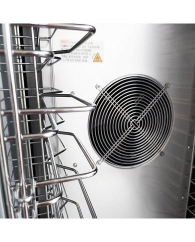 Abatidor de Temperatura 10 Bandejas Acero Inoxidable Ventilado Romux | Hostelería Profesional