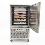 Abatidor de Temperatura 10 Bandejas Acero Inoxidable Ventilado Romux | Hostelería Profesional