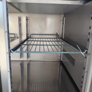 Mesa pizzera refrigerada 200 cm 3 puertas mármol ROMUX | Hostelería profesional