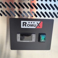 Mesa pizzera refrigerada 200 cm 3 puertas mármol ROMUX | Hostelería profesional