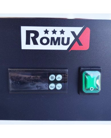 Mesa Fria de Preparacion 2 Puertas de 90x70 cm con Encimera de Poliuterano ®Romux