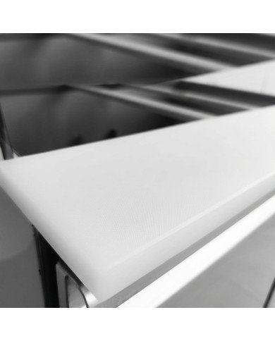 Mesa Fria de Preparacion 2 Puertas de 90x70 cm con Encimera de Poliuterano ®Cleiton