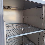 Armario de Congelacion Acero Inoxidable 700 Litros 4 Estantes GN 2/1 Clase A Ventilado ®Romux