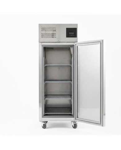 Armario de Congelacion Acero Inoxidable 700 Litros 4 Estantes GN 2/1 Clase A Ventilado ®Cleiton