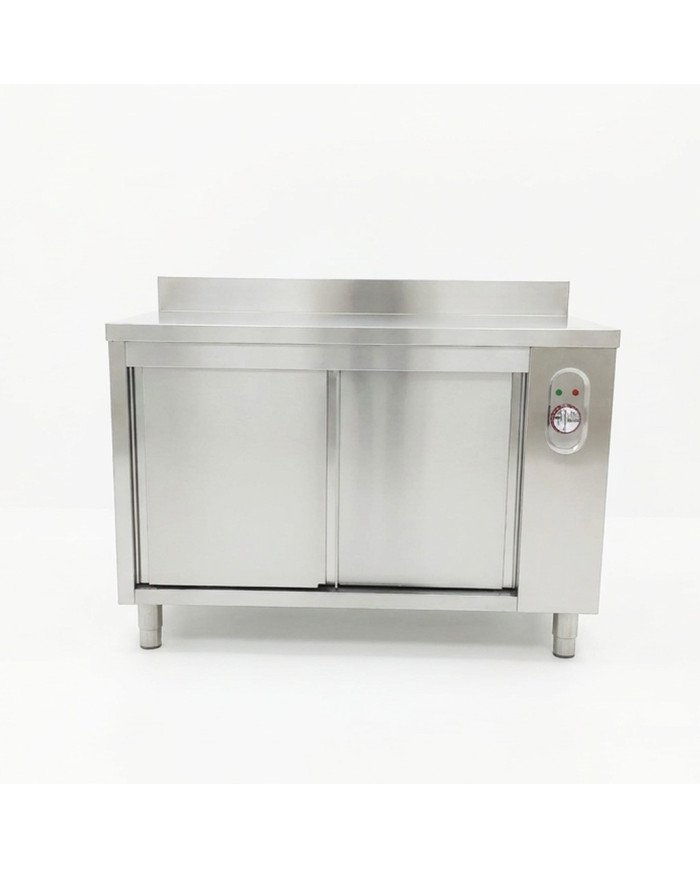 Mesa Caliente De Trabajo Acero Inoxidable Para Hosteleria Cleiton 1200