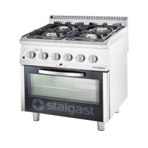 Cocina 4 Fuegos Gas Butano Horno Eléctrico Stalgast | Equipamiento Industrial