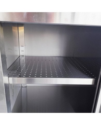 Mesa Caliente De Trabajo Acero Inoxidable Para Hosteleria Romux 1200X7