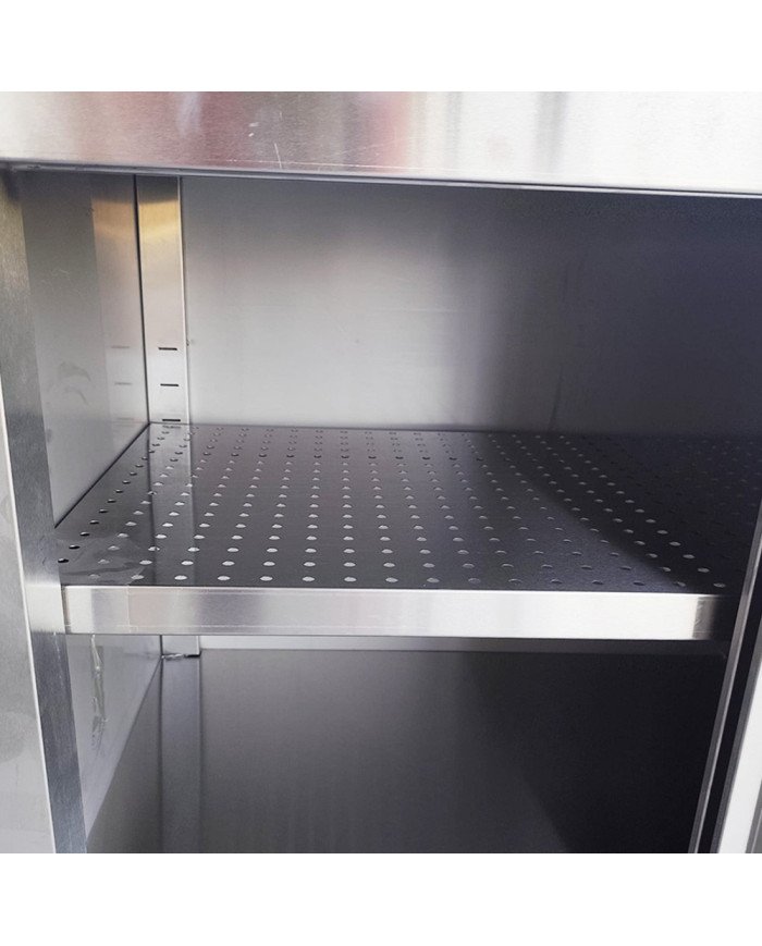 Mesa Caliente De Trabajo Acero Inoxidable Para Hosteleria Romux 1200X7