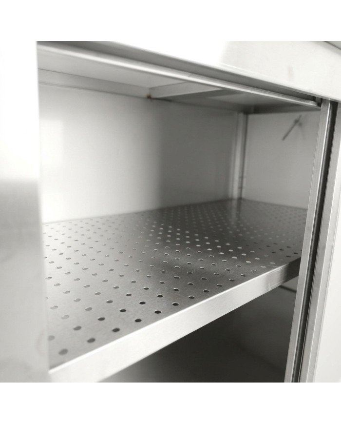 Mesa Caliente De Trabajo Acero Inoxidable Para Hosteleria Romux 1400X7