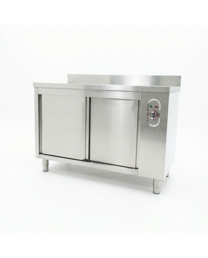 Mesa Caliente De Trabajo Acero Inoxidable Para Hosteleria Cleiton 1400