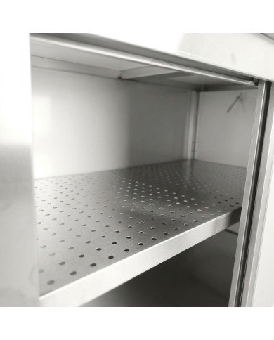 Mesa Caliente De Trabajo Acero Inoxidable Para Hosteleria Romux 1200X8