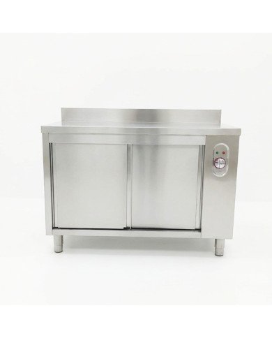 Mesa Caliente De Trabajo Acero Inoxidable Para Hosteleria Cleiton 1400