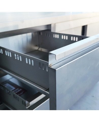 Mesa De Trabajo Acero Inoxidable Para Hosteleria Romux 1800X700 Mm RO
