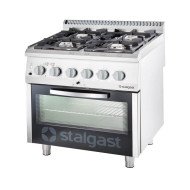 Cocina Gas Natural 4 Fuegos con Horno Convección | Gastroten