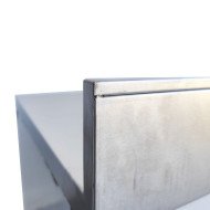 Mesa De Trabajo Acero Inoxidable Para Hosteleria Romux 1500X800 Mm RO