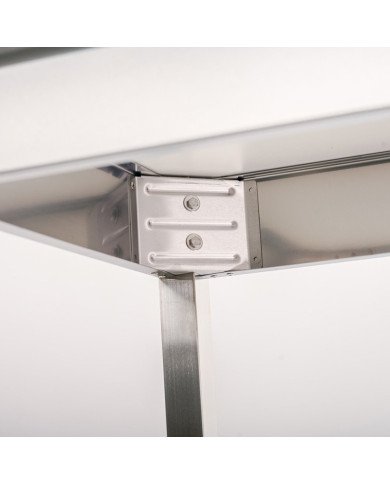 Mesa de Trabajo Acero Inoxidable para Hostelria 600x800 mm | CLEITON Profesional