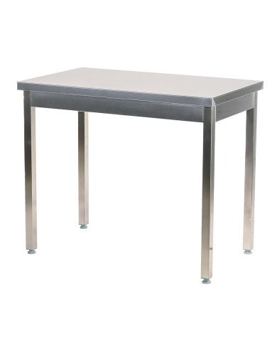 Mesa de Trabajo Acero Inoxidable para Hostelria 800x800 mm | CLEITON Profesional