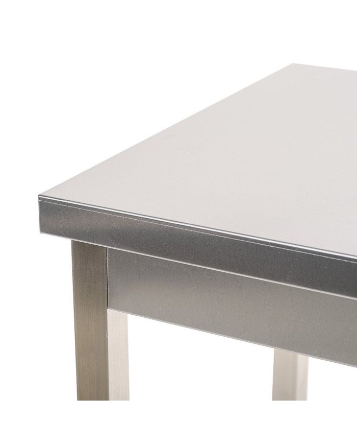 Mesa de Trabajo Acero Inoxidable para Hostelria 800x800 mm | CLEITON Profesional