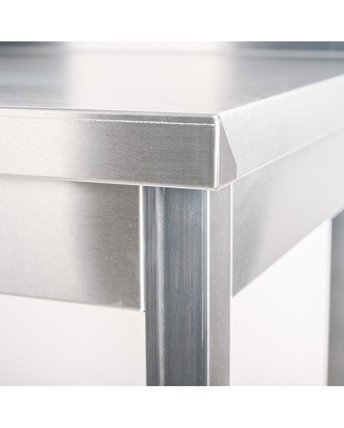 Mesa de Trabajo Acero Inoxidable para Hostelria 1400x800 mm | CLEITON Profesional