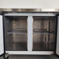 121. Bajo Mostrador de Congelación Acero Inoxidable 339 Litros 3 Puertas 180x60x85 cm (FR-73)