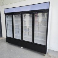 124. Armario Expositor Refrigerado 1300 Litros 4 Puertas Ventilado Romux
