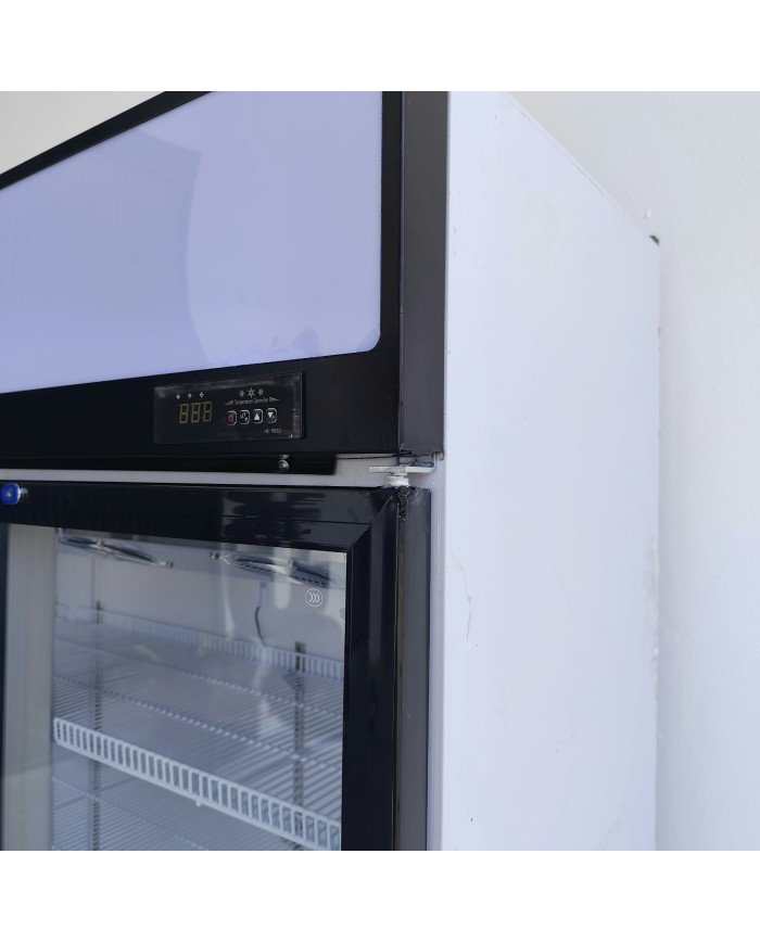 124. Armario Expositor Refrigerado 1300 Litros 4 Puertas Ventilado Romux