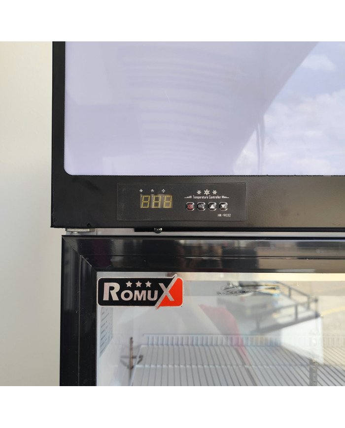 124. Armario Expositor Refrigerado 1300 Litros 4 Puertas Ventilado Romux