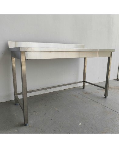 125. Mesa Mural sin Estante 1500x700x850 mm Desmontable (AC-15)
