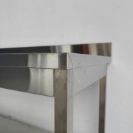 126.Mesa Mural con 1 Estante 1600x700x850 mm Desmontable ®Romux (AC-16+70)