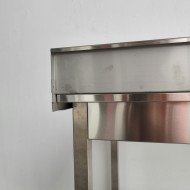 126.Mesa Mural con 1 Estante 1600x700x850 mm Desmontable ®Romux (AC-16+70)