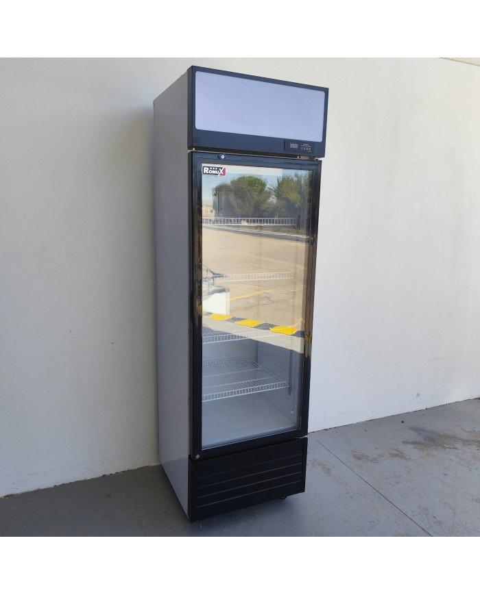 128. Armario Expositor Refrigerado 360 Litros 1 Puerta Ventilado Romux (FR-4)