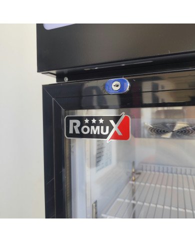 128. Armario Expositor Refrigerado 360 Litros 1 Puerta Ventilado Romux (FR-4)