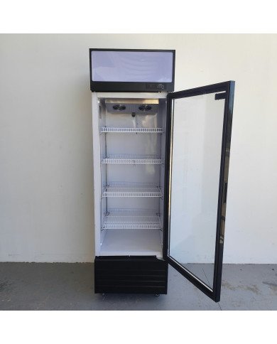 128. Armario Expositor Refrigerado 360 Litros 1 Puerta Ventilado Romux (FR-4)