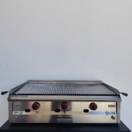 132. Barbacoa Industrial a Gas con Piedra Volcánica 100 cm Sobremesa (CC-45)