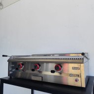 132. Barbacoa Industrial a Gas con Piedra Volcánica 100 cm Sobremesa (CC-45)