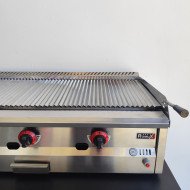 132. Barbacoa Industrial a Gas con Piedra Volcánica 100 cm Sobremesa (CC-45)