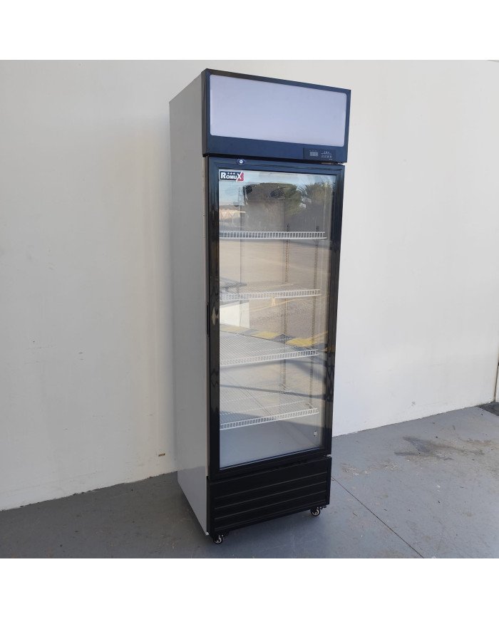 Armario Expositor Refrigerado 300L Ventilado Romux | Equipamiento Industrial