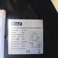 133. Armario Expositor de Congelación Modelo D Luz Led - 2 Puertas de Cristal Negro 1200 Litros Ventilado (FR-150)