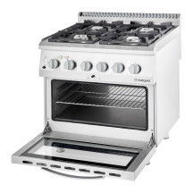 Cocina 4 Fuegos Gas Butano con Horno Eléctrico | Gastroten