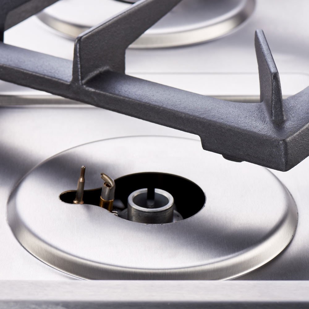 Cocina 6 Fuegos Gas Natural Estático Stalgast | Equipamiento Industrial