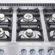 Cocina 6 Fuegos Gas Butano Horno Eléctrico Trifásico | Gastroten